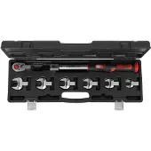 Ks Tools 14x18 mm INFINITOOL Einsteck-Drehmomentschlüssel-Satz 20-100 Nm, 8-tlg