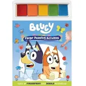 Alligator BLUEY Finger Painting Activity Book