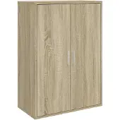 vidaXL Sideboard Sonoma-Eiche 60x31x84 cm Holzwerkstoff