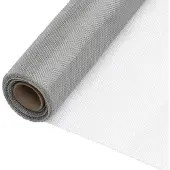 vidaXL Fliegengitter Edelstahl 60x1000 cm Silbern