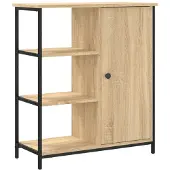 vidaXL Sideboard Sonoma-Eiche 70 x 30 x 80 cm Holzwerkstoff