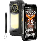 Blackview ROCK 5 Outdoor Smartphone Ohne Vertrag, 48+256GB, Android 16, 20000mAh, 33W, 120Hz, 2.4K, NFC, 108MP+50MP+20MP, 348LM, IP69K&IP68
