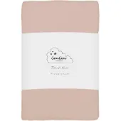 Cam Cam Stretchlaken - 60x120x15 cm - Dusty Rose - - One Size - Bettlaken