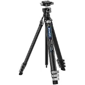 Leofoto Carbon-Dreibeinstativ Azure AZ-204C mit Kugelkopf LH-25R