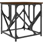 vidaXL Couchtisch Braun Eichen-Optik 45x45x47,5 cm Holzwerkstoff
