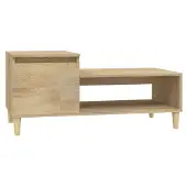 vidaXL Couchtisch Sonoma-Eiche 100x50x45 cm Holzwerkstoff