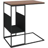 vidaXL Beistelltisch Schwarz 55x36x59,5 cm Holzwerkstoff