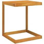 vidaXL C-Tisch 42x40x50 cm Massivholz Akazie