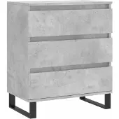 vidaXL Sideboard Betongrau 60x35x70 cm Holzwerkstoff