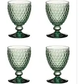 Villeroy & Boch Boston Coloured 4er Set Rotweinglas 200 ml grün Kristallglas