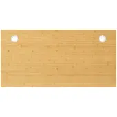 vidaXL Schreibtischplatte 100x50x4 cm Bambus