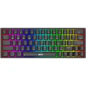 MARVO Shogo 63w Kabellose Mechanische Gaming-tastatur Schwarz Schwarz One Size