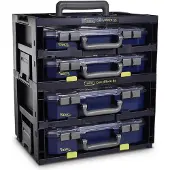 Raaco Sortimentskoffer CarryMore 80, leer Farbe: schwarz
