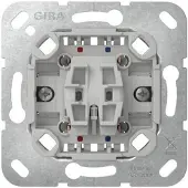 Gira 310200, Wippschalter, 2P, Chrom, Grau, Wand, LED, 240 V