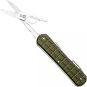 FOX Vulpis 3-Tools FX-VPGPW-130-F3-MG, Stainless Steel, Green Aluminum, Multitool
