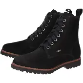Sioux Stiefelette "Merdit-733-TEX-WF-H", Damen, Gr. 35 (UK 3), schwarz, Obermaterial: 100% Lammveloursleder LAVL. 100% Gummi rubber., Schuhe Stiefelette