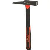 Ks Tools 142.4030, Kreuzschlaghammer, Stahl, Glasfaser, Schwarz, 28,5 cm, 250 g
