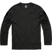 Brandit Longsleeve "Quick Dry Shirt Longsleeve" in Schwarz | Gr.: M