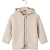 Huttelihut Wollfilz-Jacke Merinowolle, Camel Melange, 68