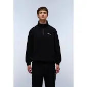 Napapijri Pullover B-Small Box Half Zip Herren Black Beauty-M