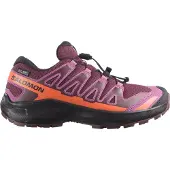 Salomon Kinder Multif.-Halbschuhe Ki SHOES XA PRO WP J Huckle/Black/Nectrn