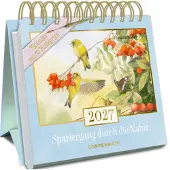 Coppenrath Verlag Kalender mit 53 Postkarten 2027 - Spaziergang durch die Natur
