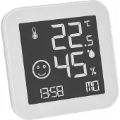 TFA-Dostmann TFA Dostmann BLACK & WHITE Termo- /hygrometer Hvid