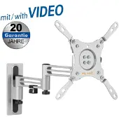 My Wall Support de TV für Wohnmobile HC2-3L, Support de TV Wandhalterung für Wohnmobile und Wohnwagen, Support de TV, schwenkbar, neigbar, VESA kompatibel