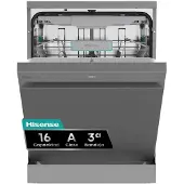 Hisense Hs663a90xuk Geschirrspüler Mit Drittem Rack 16 Anzahl Maßgedecke