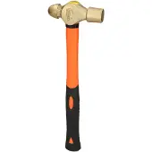 Ks Tools BRONZEplus, Schlosserhammer, Aluminium-Bronze, Glasfaser, Schwarz, Bronze, Orange, 285 mm, 340 g