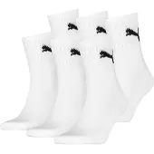 Puma Unisex Sportsocken, 6 Paar - Short Crew Socks, Tennissocken, einfarbig