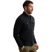 PME Legend Hemdjacke aus einer Baumwollmischung mit Brusttaschen