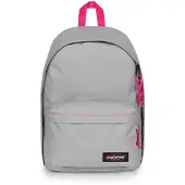 Eastpak Schulrucksack Rucksack mit Laptopfach Out of Office 27L Kontrast Grey Pink grau