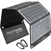 RealPower SP-30E, 30 W, 5 V, USB, Schwarz, Weiß, Kunststoff, USB Typ-A, USB Typ-C