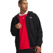 Under Armour Sweatjacke "UA RIVAL FLC FZ" für Herren, aus Baumwolle und Polyester, klassischer Schnitt