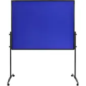 Legamaster Moderationswand PREMIUM PLUS mobile, Textil, blau
