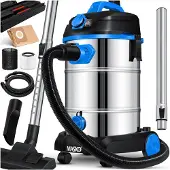 MASKO Industriestaubsauger Nass-Trockensauger Edelstahl, max. 1800W