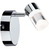 Paulmann 500.96, Strahler Oberflächenbeleuchtung, 1 Glühbirne(n), LED, 3000 K, 500 lm, Chrom