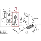 Shimano Sgs Type Rd-m9250 Y3k798110 äußere Käfigplatte