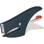 Leitz Metallheftzange 5577 Cosy, Hinterlademechanik, inkl. 1.000 Heftklammern, grau