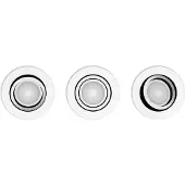 Philips Hue Milliskin Einbaustrahler White Ambiance - rund - Weiß - 3er-Pack