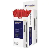 Soennecken Einwegkugelschreiber 3610 Nr.1 Kappe rot 50 St./Pack.