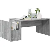 vidaXL Couchtisch Graues Sonoma 90 x 45 x 35 cm Holzwerkstoff