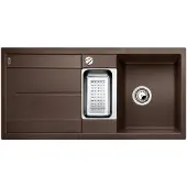BLANCO METRA 6 S, Top-mount, Eckig, Edelstahl, 100 cm, 50 cm, 19 cm