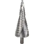 Bosch Stufenbohrer HSS, für Kabelverschraubungen, M10-M40, 10 mm, 125,5 mm, 16 Stufen