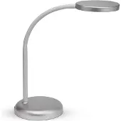 MAUL Tischleuchte MAULjoy LED 3.000 K Standfuß silber