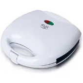 Adler AD 301 Sandwichmaker 750W 4 Dreieck-Taschen Antihaftbeschichtete Platten Weiß
