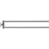 Duravit Karree Handtuchhalter 45cm, 2-armig, chrom, 0099581000
