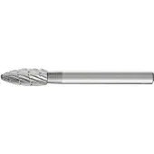 PFERD 22407136 Fr?sestift HSS Flamme L?ngde 60 mm M?l, ? 8 mm Arbejdsl?ngde 20 mm Skaftdiameter 6 mm 1 stk.