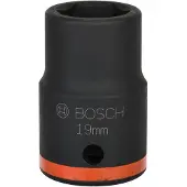 Bosch Steckschlüsseleinsatz, SW 19 mm, L 50 mm, 44 mm, M12, 32,5 mm